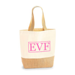BOLSA PERSONALIZADA BALI INICIALES RECTÁNGULO