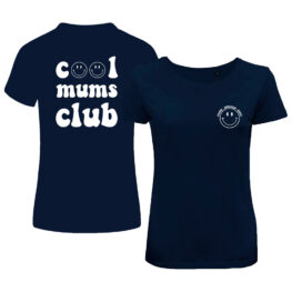 CAMISETA PERSONALIZADA COOL MUMS CLUB SMILEY