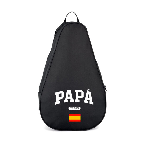 FUNDA MOCHILA PALA PÁDEL PERSONALIZADA PAPÁ COLLEGE - Imagen 5