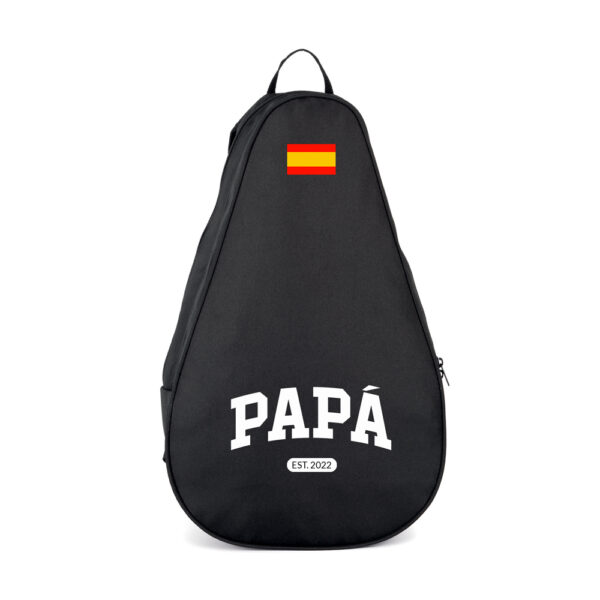 FUNDA MOCHILA PALA PÁDEL PERSONALIZADA PAPÁ COLLEGE - Imagen 4