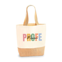 BOLSA PERSONALIZADA BALI PROFE NOMBRE