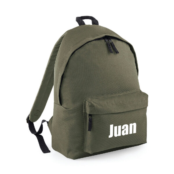 MOCHILA PERSONALIZADA CLÁSICA - NOMBRE O INICIALES - Imagen 17