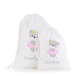 PACK PERSONALIZADO COLE 1 - OSITA BAILARINA CORONA