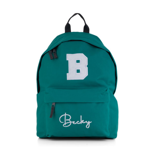 MOCHILA PERSONALIZADA CLÁSICA - COLLEGE PURPURINA - Imagen 2