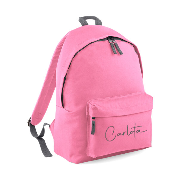 MOCHILA PERSONALIZADA CLÁSICA - NOMBRE O INICIALES - Imagen 14