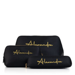 PACK PERSONALIZADO NECESERES Y ESTUCHE PARIS