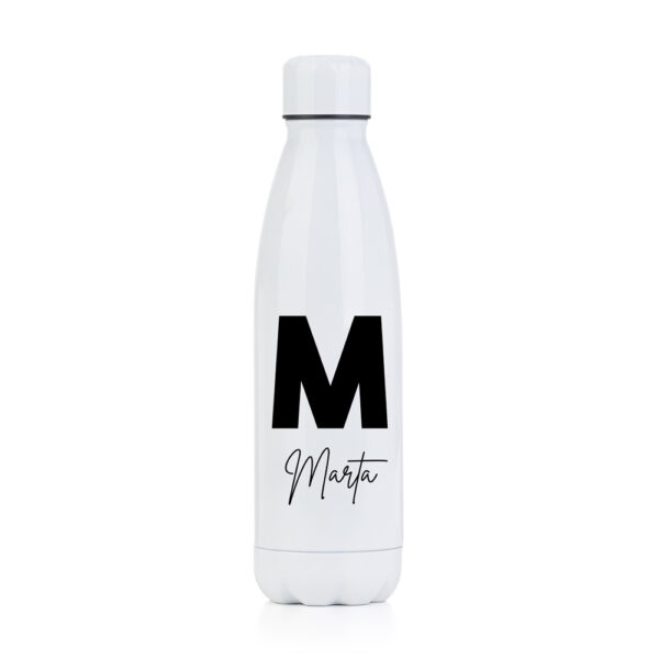 BOTELLA TERMO PERSONALIZADA PACÍFICO INICIAL NOMBRE