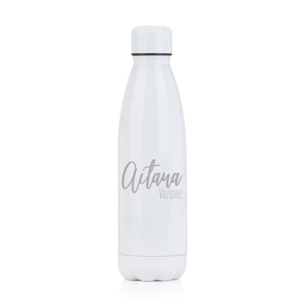 BOTELLA TERMO PERSONALIZADA PACÍFICO NOMBRE APELLIDO - Imagen 2