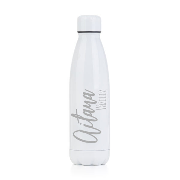 BOTELLA TERMO PERSONALIZADA PACÍFICO NOMBRE APELLIDO