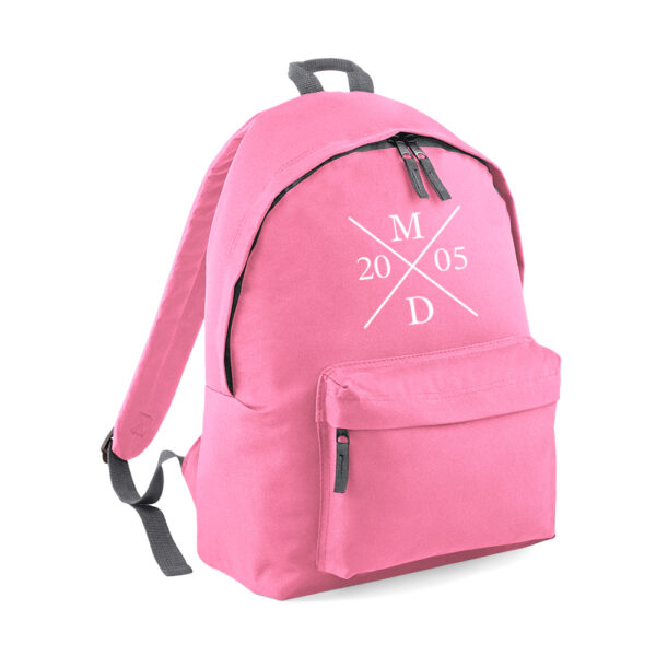 MOCHILA PERSONALIZADA CLÁSICA - INICIALES CRUZ - Imagen 6