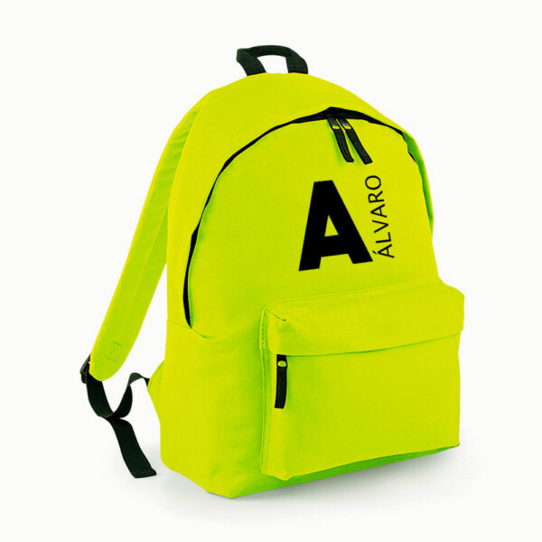 MOCHILA PERSONALIZADA CLÁSICA - INICIAL NOMBRE AL LADO - Imagen 17