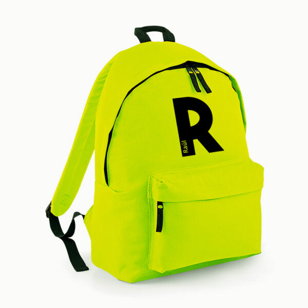 MOCHILA PERSONALIZADA CLÁSICA - INICIAL NOMBRE DENTRO - Imagen 12