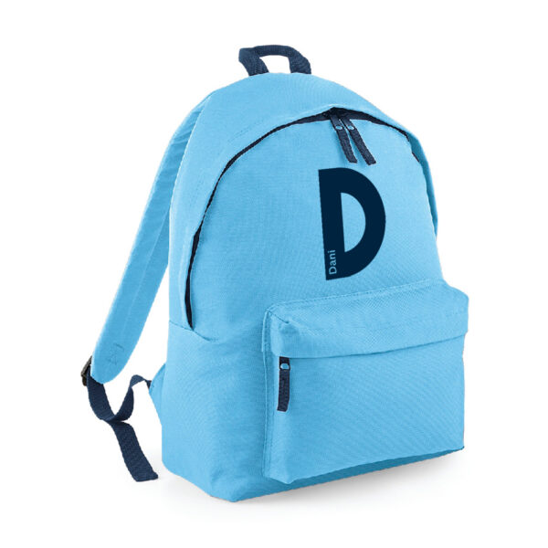 MOCHILA PERSONALIZADA CLÁSICA - INICIAL NOMBRE DENTRO - Imagen 13