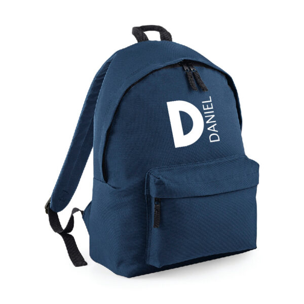 MOCHILA PERSONALIZADA CLÁSICA - INICIAL NOMBRE AL LADO - Imagen 14