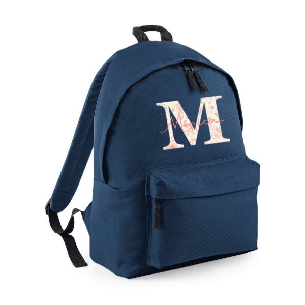 MOCHILA PERSONALIZADA CLÁSICA - INICIAL NOMBRE ENCIMA LIBERTY - Imagen 19