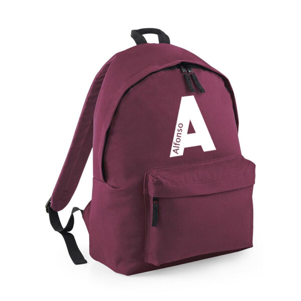 MOCHILA PERSONALIZADA CLÁSICA - INICIAL NOMBRE DENTRO - Imagen 16
