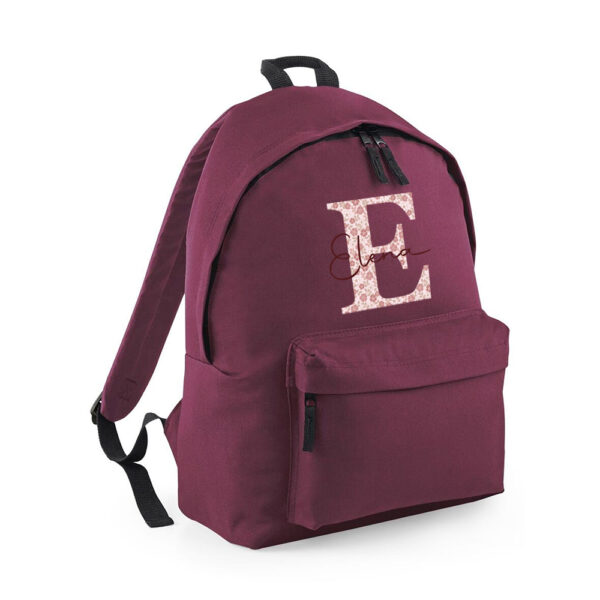 MOCHILA PERSONALIZADA CLÁSICA - INICIAL NOMBRE ENCIMA LIBERTY - Imagen 24