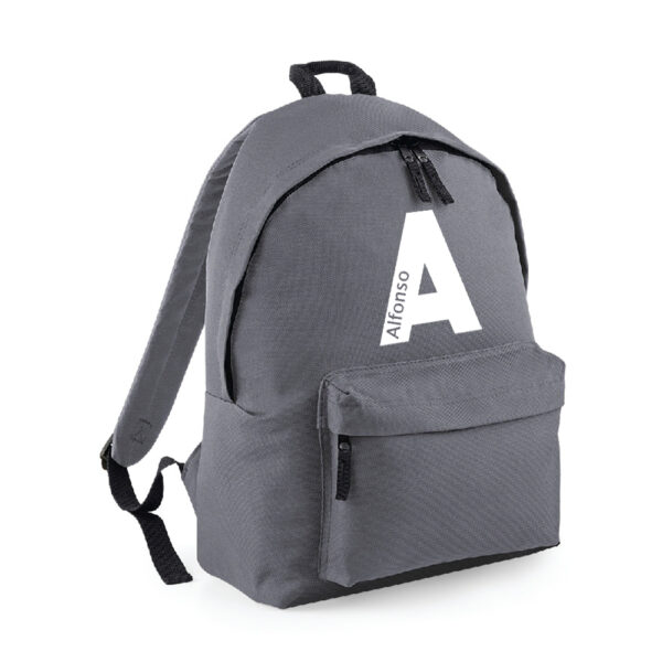 MOCHILA PERSONALIZADA CLÁSICA - INICIAL NOMBRE DENTRO