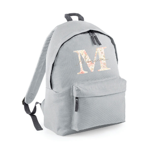 MOCHILA PERSONALIZADA CLÁSICA - INICIAL NOMBRE ENCIMA LIBERTY - Imagen 17