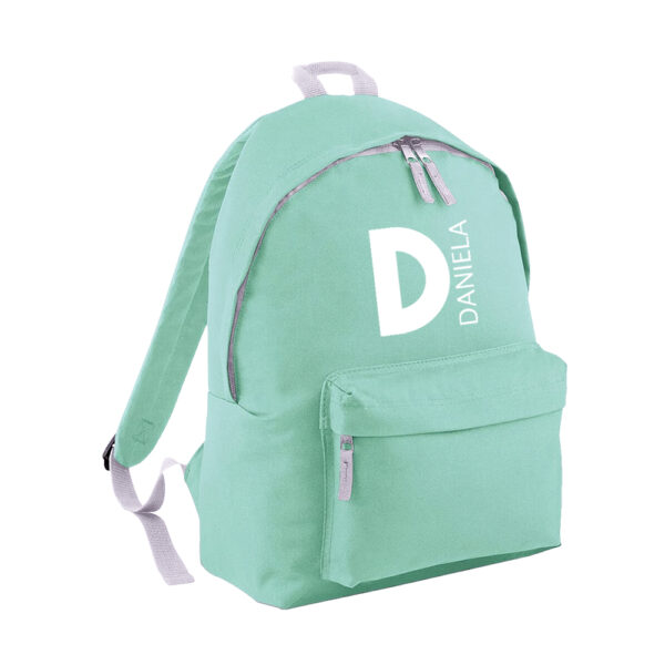 MOCHILA PERSONALIZADA CLÁSICA - INICIAL NOMBRE AL LADO - Imagen 10