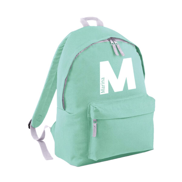 MOCHILA PERSONALIZADA CLÁSICA - INICIAL NOMBRE DENTRO - Imagen 10
