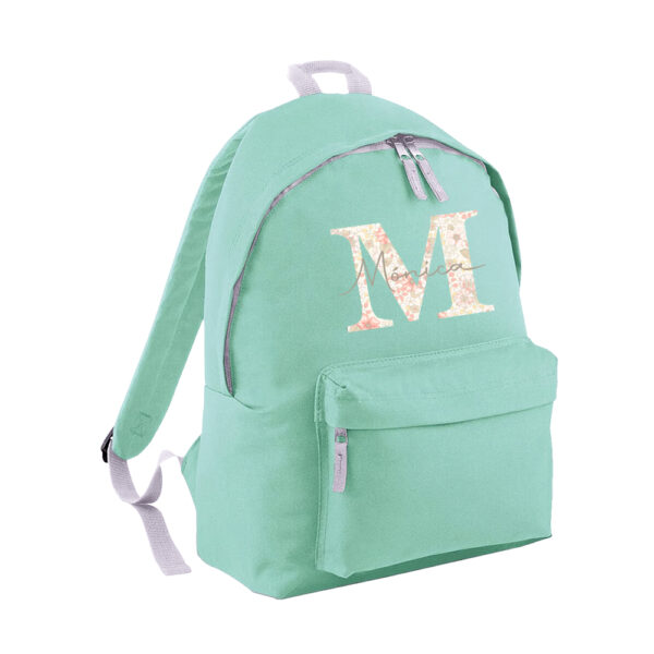 MOCHILA PERSONALIZADA CLÁSICA - INICIAL NOMBRE ENCIMA LIBERTY - Imagen 18