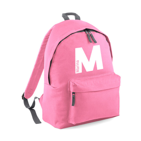 MOCHILA PERSONALIZADA CLÁSICA - INICIAL NOMBRE DENTRO - Imagen 6