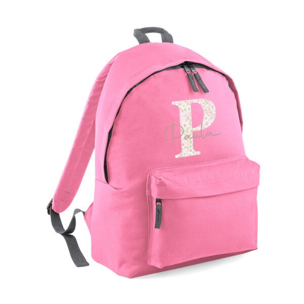 MOCHILA PERSONALIZADA CLÁSICA - INICIAL NOMBRE ENCIMA LIBERTY - Imagen 12