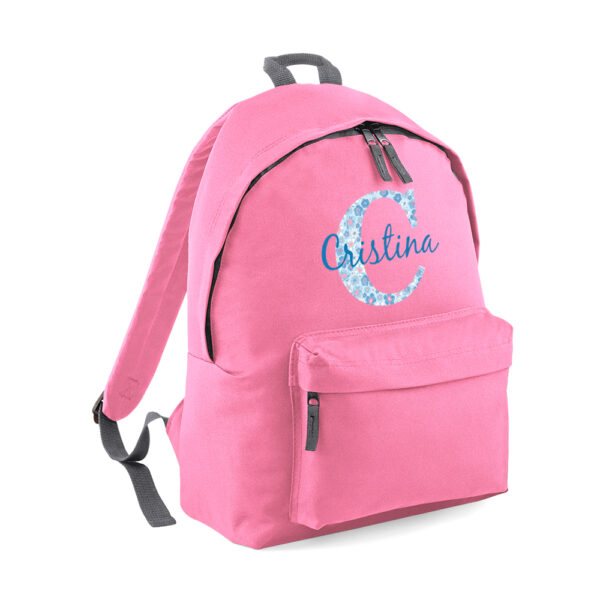 MOCHILA PERSONALIZADA CLÁSICA - INICIAL NOMBRE ENCIMA LIBERTY - Imagen 16