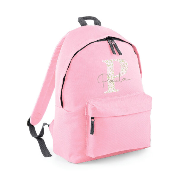 MOCHILA PERSONALIZADA CLÁSICA - INICIAL NOMBRE ENCIMA LIBERTY - Imagen 11