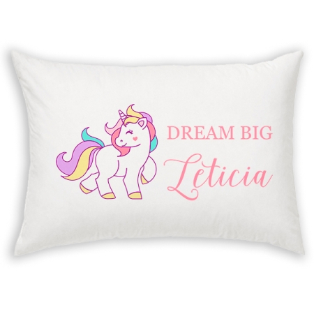 Almohada-personalizada-unicornio-corazon-dream-big