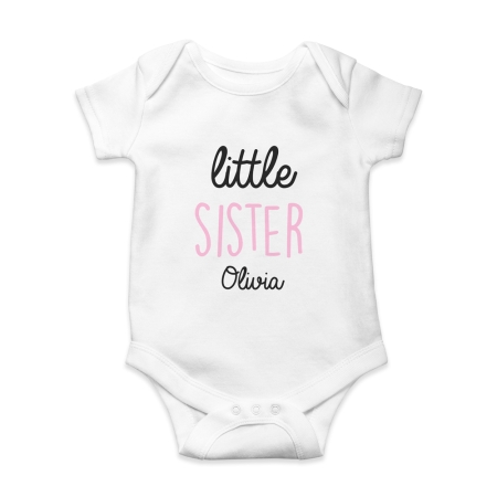 Body-bebe-personalizado-Little-sister-caligrafia