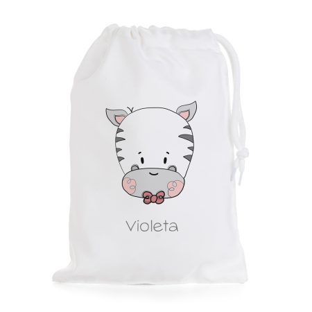 Bolsa-merienda-personalizada-cebra-pajarita