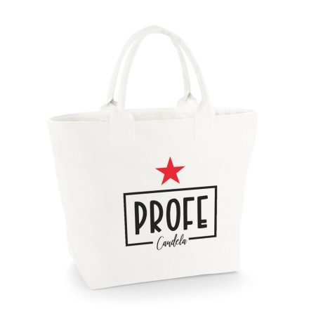 Bolsa-personalizada-Creta-blanco-profe-estrella