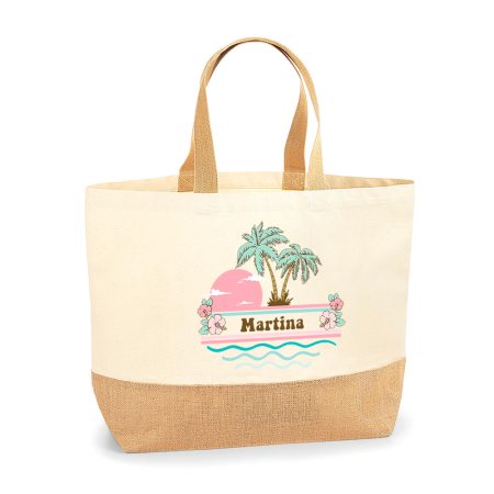 Bolsa-personalizada-Santorini-palmeras-hibiscus