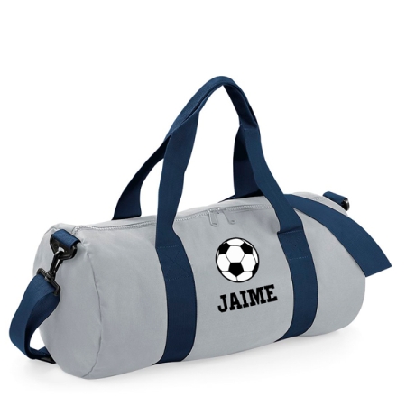 Bolsa-personalizada-barril-gris-pelota-futbol-delante