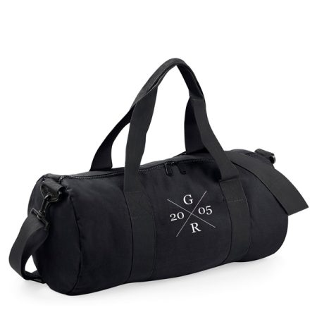 Bolsa-personalizada-barril-negro-iniciales-cruz