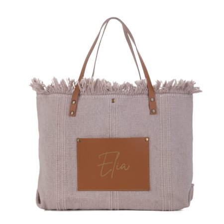 Bolso-personalizado-Mikonos-beige-nombre