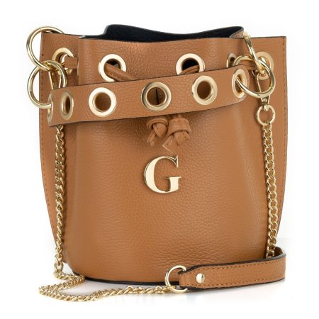 Bolso-piel-personalizado-Escala-city-camel-inicial