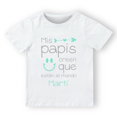 Camiseta-personalizada-Papis-al-mando-mint