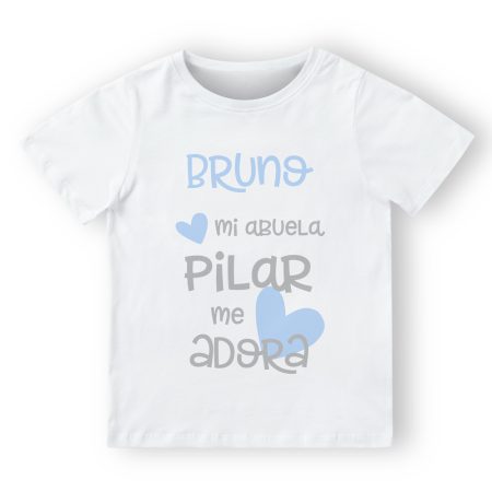 Camiseta-personalizada-adora-azul