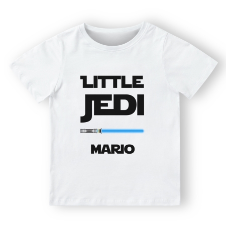 Camiseta-personalizada-jedi-little-azul