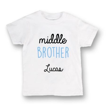 Camiseta-personalizada-middle-brother-azul-caligrafia