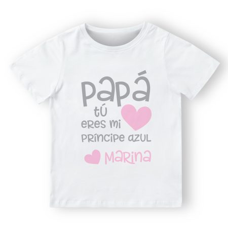 Camiseta-personalizada-principe-azul-rosa