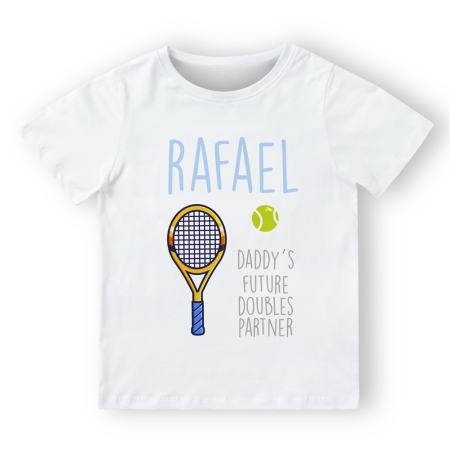 Camiseta-personalizada-tenis-doubles-partner-azul