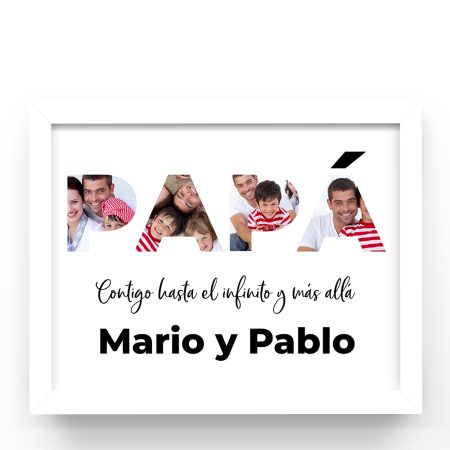 Cuadro-personalizado-Papa-fotos