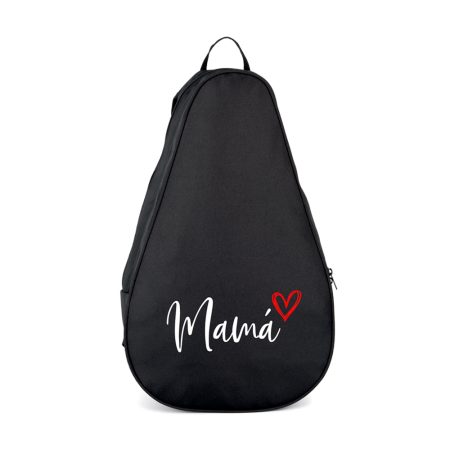 Funda-mochila-personalizada-pala-padel-negro-mama-corazon-sin-nombres