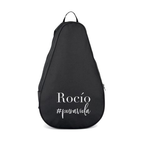 Funda-mochila-personalizada-pala-padel-negro-hashtag