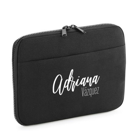 Funda-organizador-personalizado-tablet-Boston-negro-nombre-y-apellido