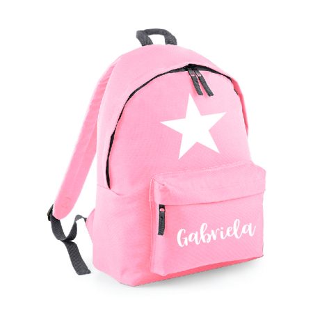 MOCHILA-ESCOLAR-PERSONALIZADA-ESTRELLA-ROSA-CLARO